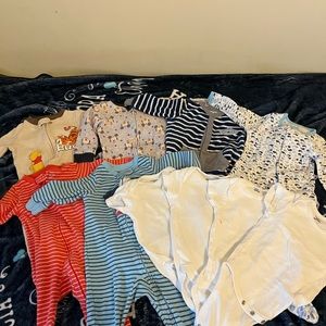 Baby boy 6-9mons 10 piece bundle - Carter’s, Disney, Gerber’s